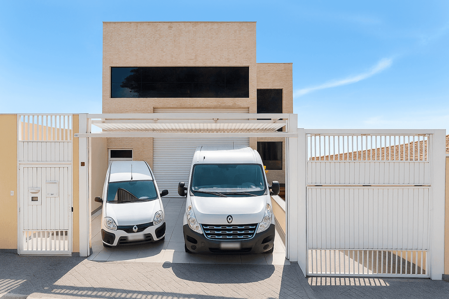 Foto panorâmica da área de produção da Vignolli, mostrando organização e maquinário.